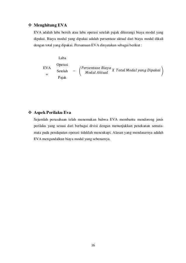 Contoh Soal Roi Dan Berbagai Asumsi Beserta Pembahasannya