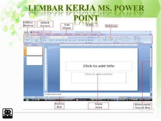 LEMBAR KERJA MS. POWER
POINT
 