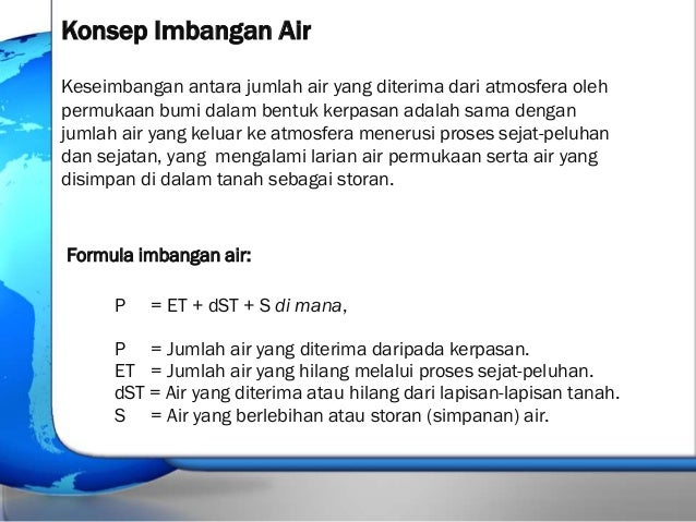 Bab 11 Imbangan Air
