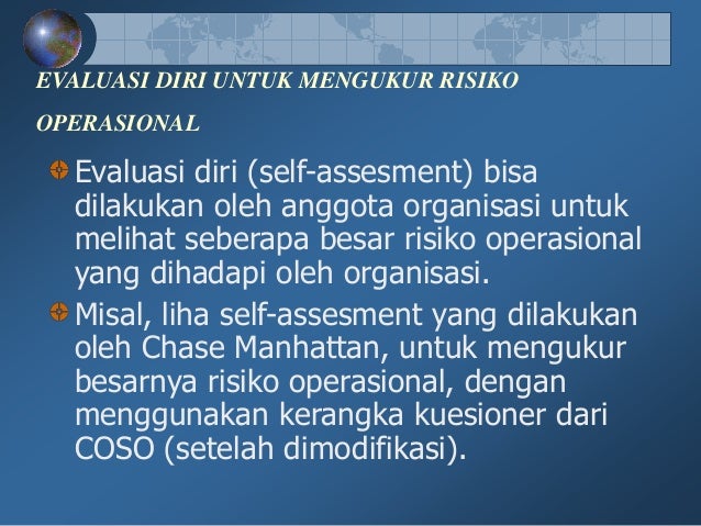Manajemen Risiko 11 Risiko Operasional