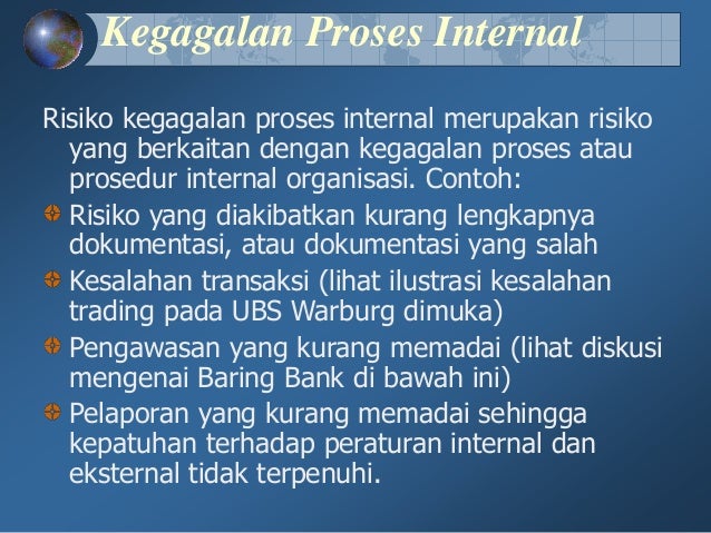 Manajemen Risiko 11 Risiko Operasional