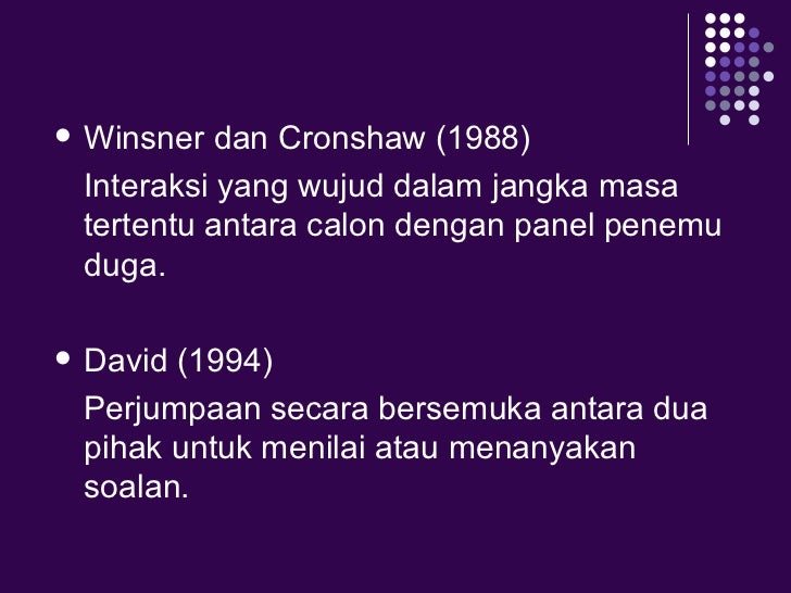Contoh Soalan Temuduga Kaunseling - Rumah Kaori