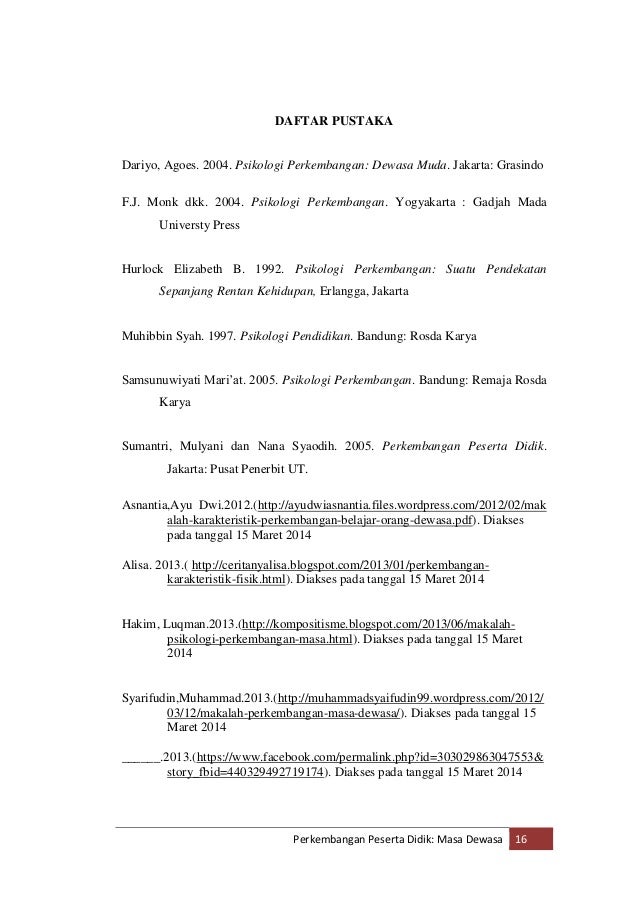 Buku psikologi perkembangan pdf