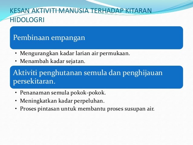 Bab 12 Kaitan Sistem Hidrologi Dengan Manusia