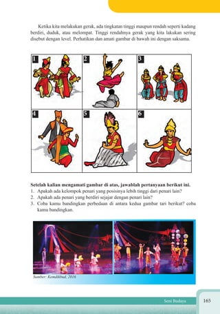 Bab 13 level dan pola lantai pada gerak tari | PDF