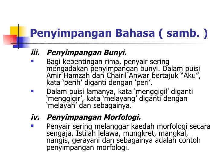 Contoh Frasa Dalam Puisi - Simak Gambar Berikut