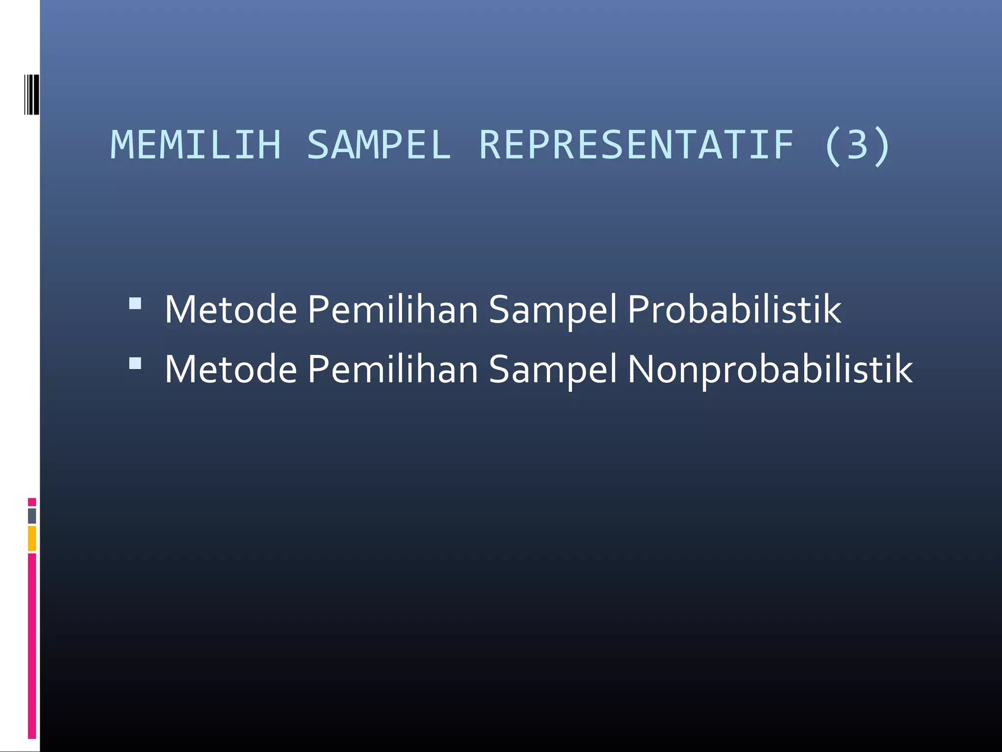 sampel representatif buku A. Arens, Alvin. Bab 14.trans | PPT