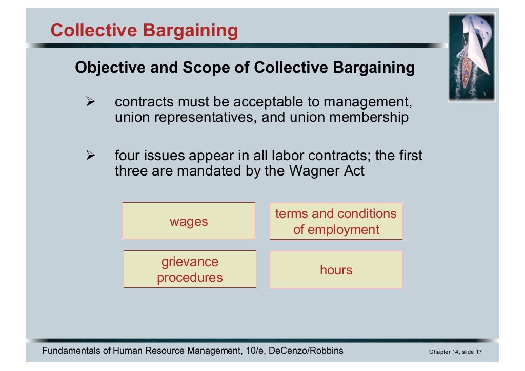 Chapter 14 Labor Relations and Collective Bargaining