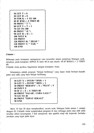 Bab19 beberapa program