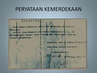 PERYATAAN KEMERDEKAAN
 