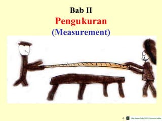 6
Bab II
Pengukuran
(Measurement)
 