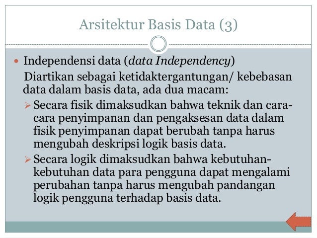 Bab 1 definisi basis data