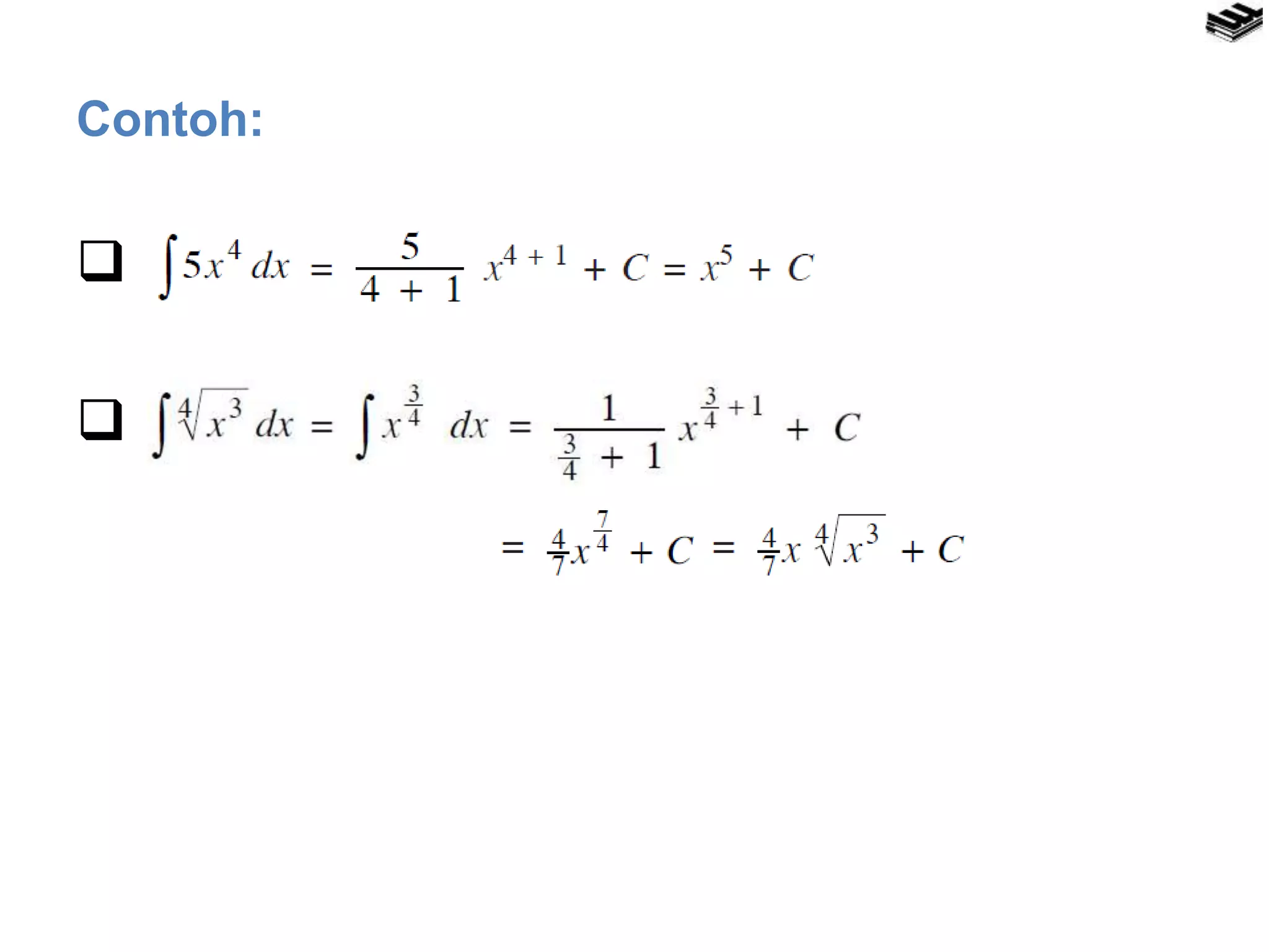 Bab 1 Integral - Matematika SMA Kelas XII.pptx Materi matematika integral