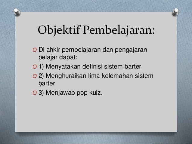 Bab 1 Keperluan Dan Kehendak