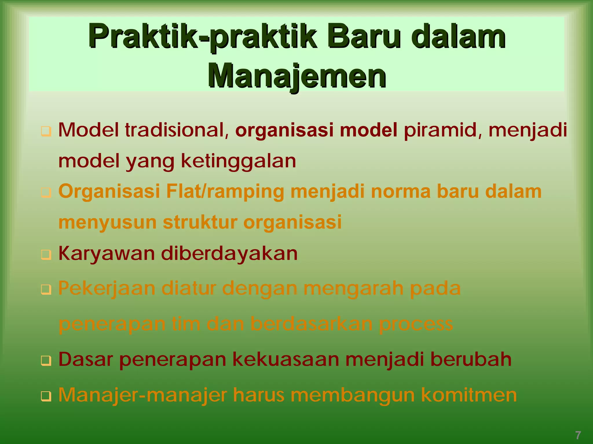 Bab 1 konsep, tujuan, & tantangan msdm | PPT