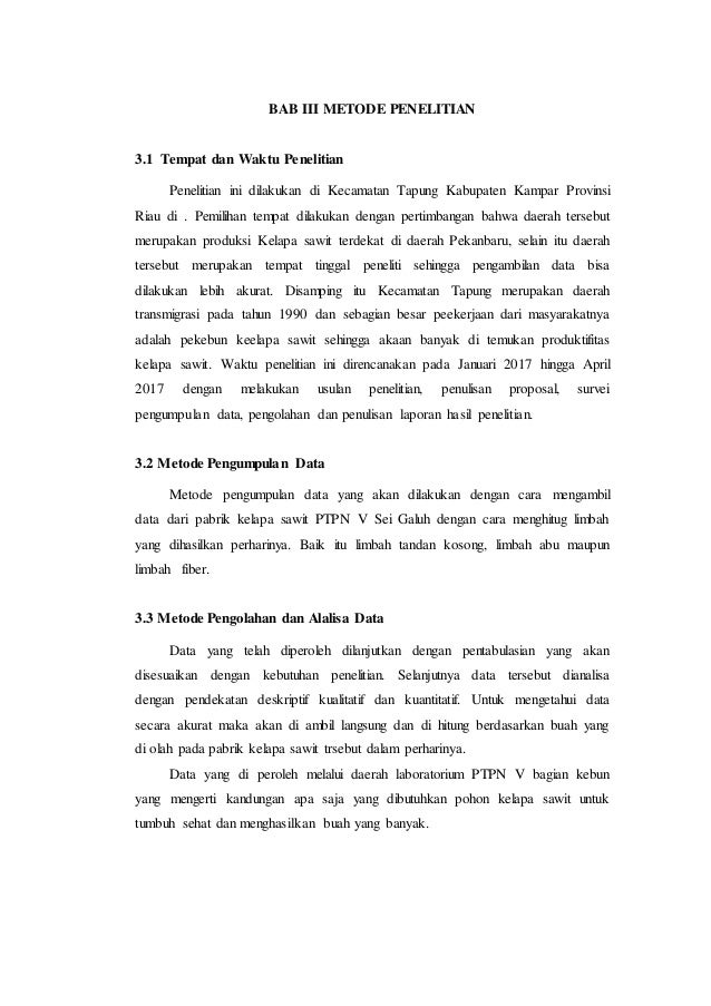 Proposal penelitian contoh