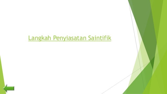 Bab 1 penyiasatan saintifik