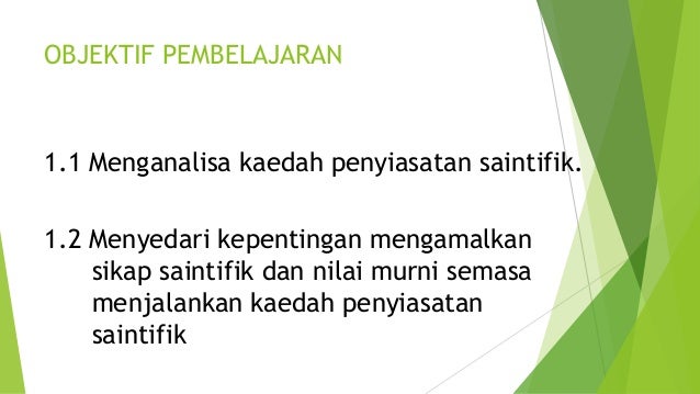 Bab 1 penyiasatan saintifik