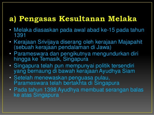 Bab 1 Sejarah Awal Negara Pengajian Malaysia