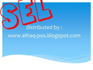 distributed by :
www.elhaq-pos.blogspot.com
 