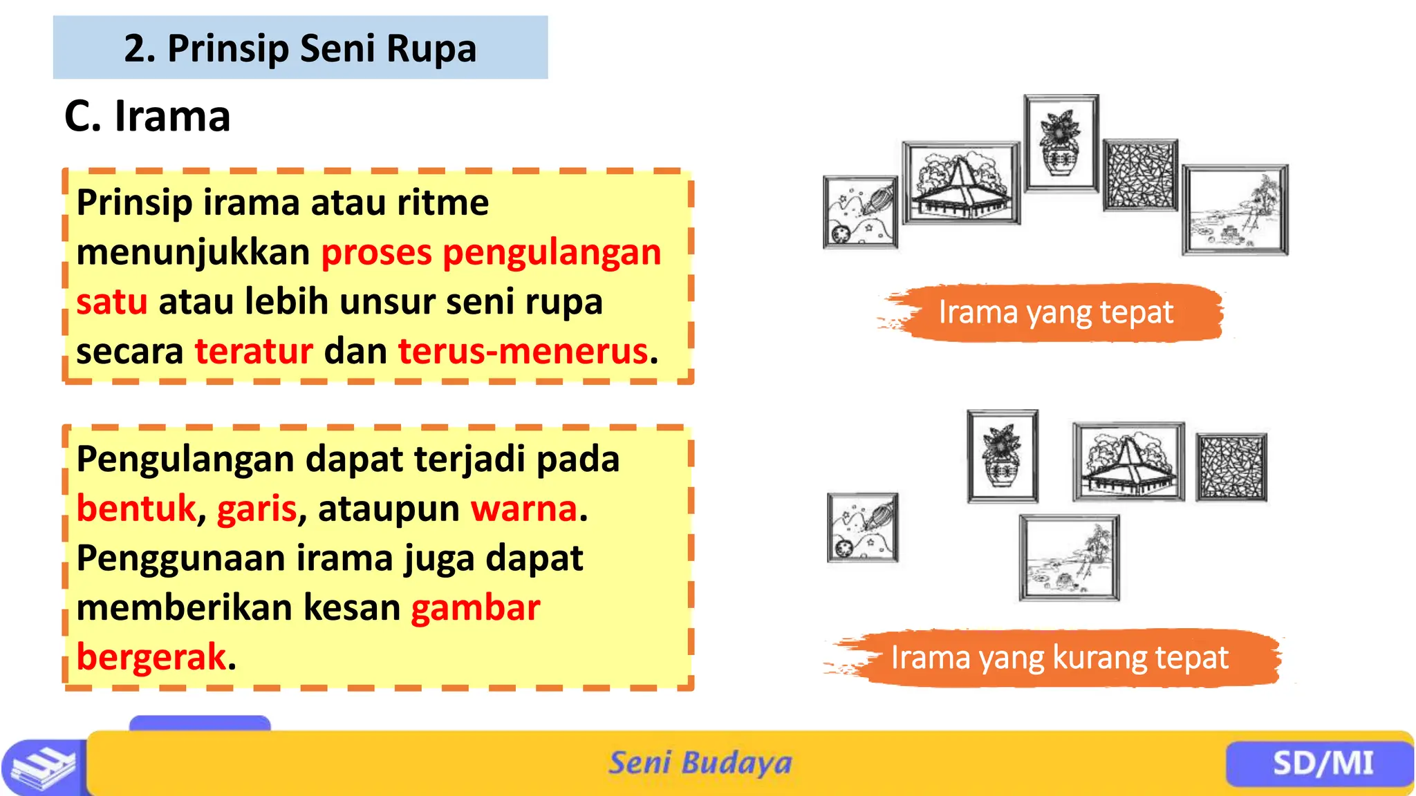 Bab I Unsur dan Prinsip Seni Rupa sdpptx | PPTX