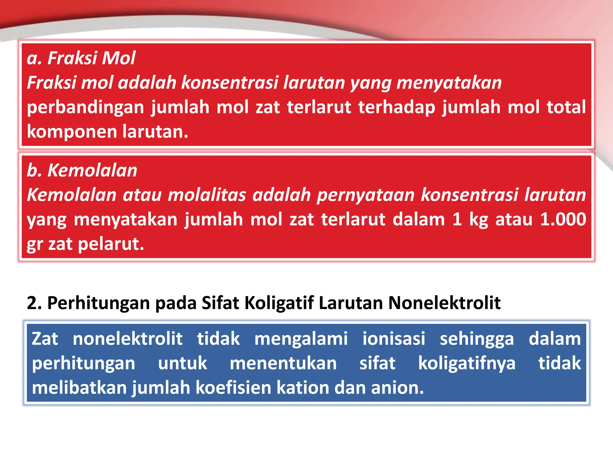 SIFAT KOLIGATIF LARUTAN | PPT