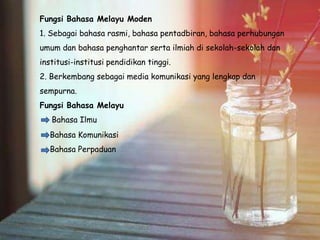 Bab 2 Bahasa Melayu Moden Unsur Asing