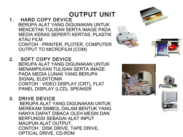 Bab 2. Perangkat Input & Output | PPT