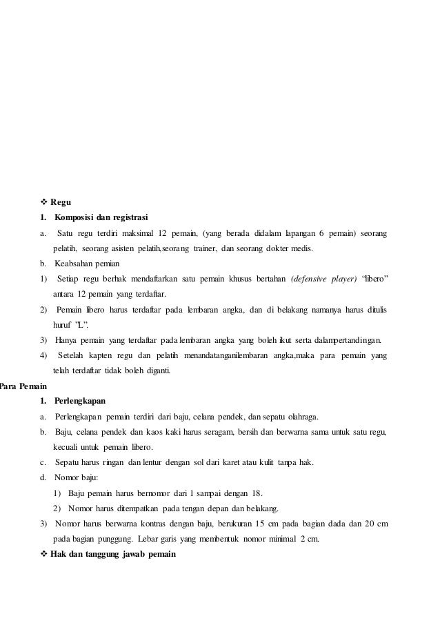 Komposisi Dan Registrasi Pemain Bola Basket Untuk Satu