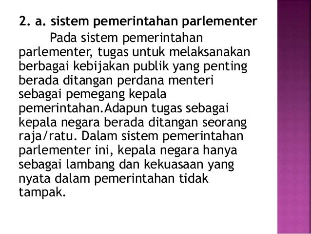 Bab 2 Sistem Pemerintahan