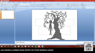 LALU MUNCUL LEMBAR KERJA SEPERTI INI TETAPI BERBEDA LAMAN
 