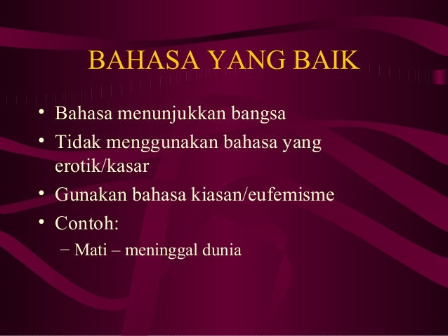 Bahasa dalam Komunikasi