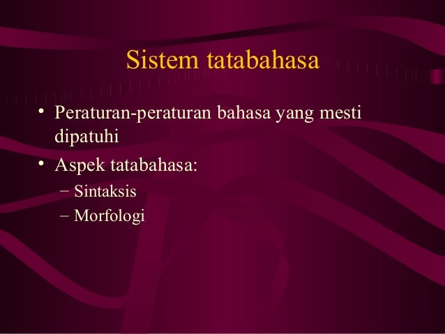Bahasa dalam Komunikasi