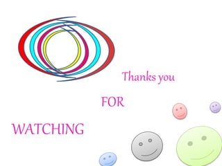 Thanks you
FOR
WATCHING
 