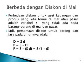 Diskon tunai | PPT