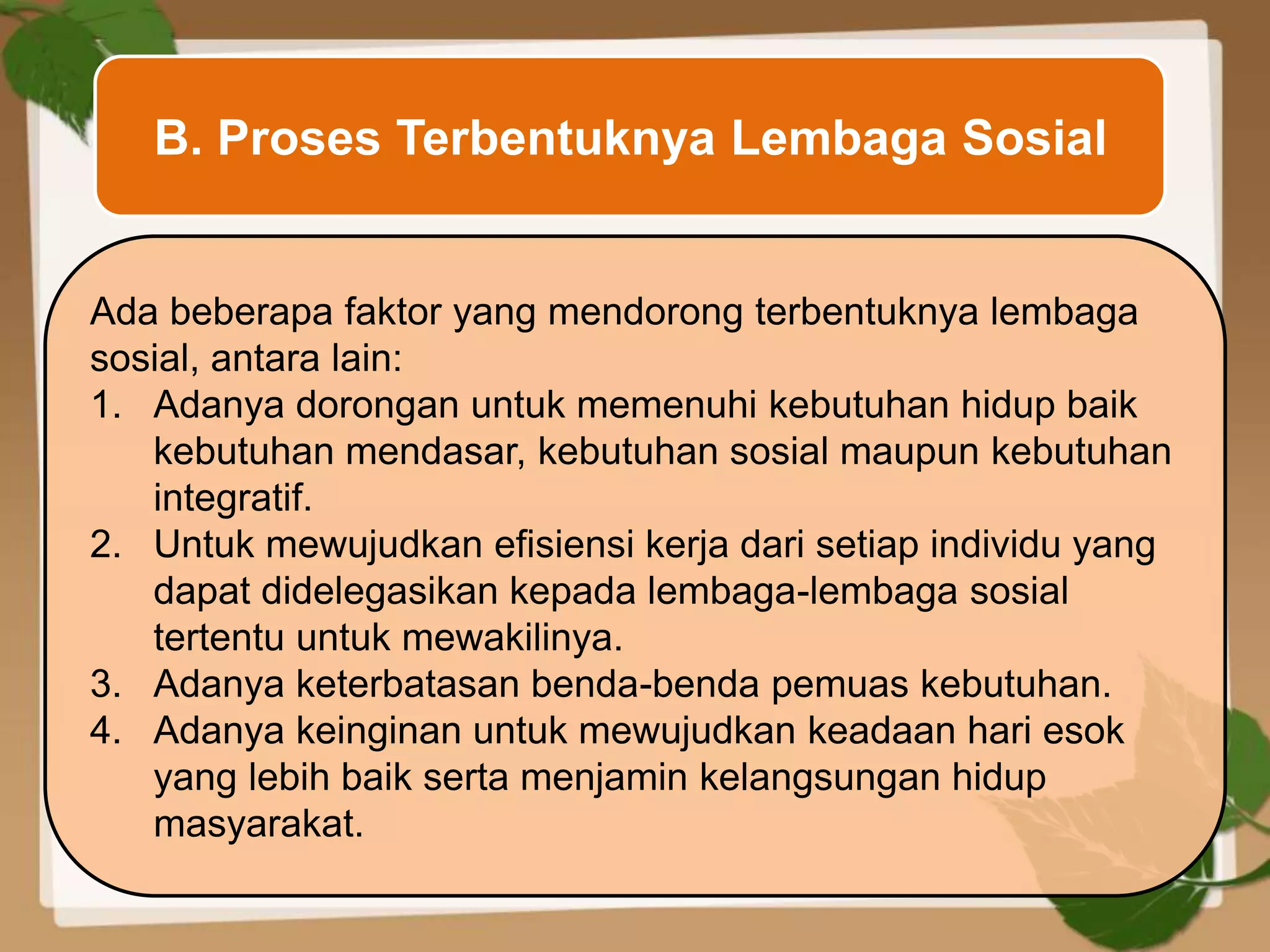 BAB 2. Lembaga Sosial.ppt