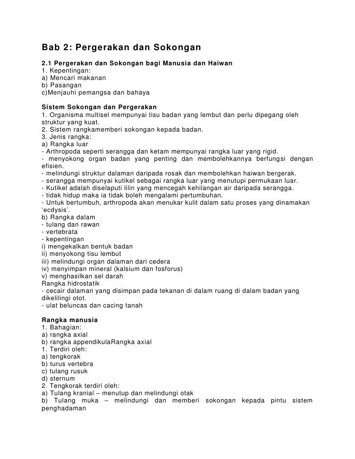 Latihan Biologi Bab2 Ting 5 Dengan Jawapan  malakowes
