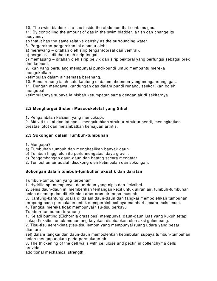 Bab 2 Biologi Ting 5