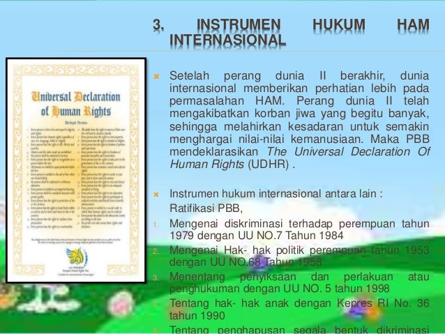 Contoh Instrumen Hak Asasi Manusia Di Indonesia - Contoh Daur