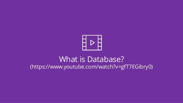 Data Management (Database Environment)