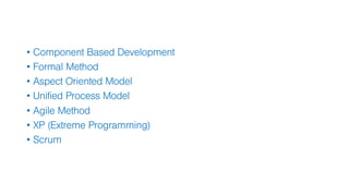 Software Engineering 1 (Software Development Process Model) | PDF