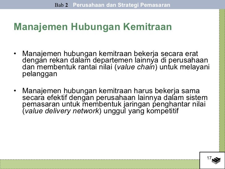 Bab 2 Perusahaan Dan Strategi Pemasaran