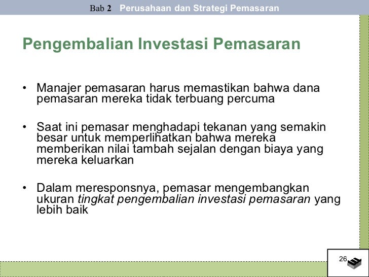 Bab 2 - Perusahaan dan Strategi Pemasaran