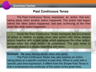 Mastering Narrative Texts and Past Continuous Tense in English and ...