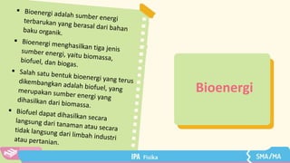 Bioenergi
 
