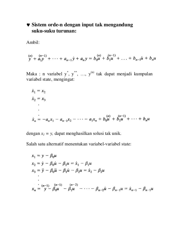Pemodelan state space