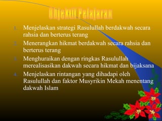 Bab 27 strategi perjuangan rasulullah di mekah | PPT