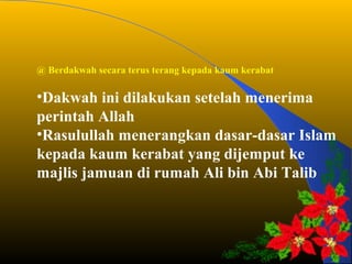 Bab 27 strategi perjuangan rasulullah di mekah | PPT