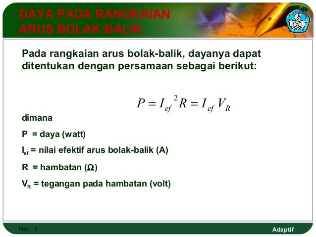 Rangkaian Arus Bolak Balik
