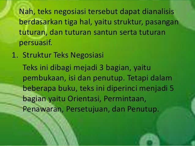 Santun Bernegosiasi